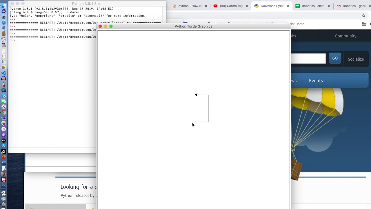 Python Letter T - YouTube