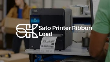 Sato Printer Ribbon Load