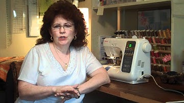 Learn How To Quilt - Video 1 - Sewing Maching Basics Part 1