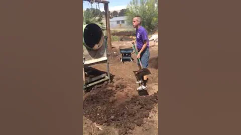 Worm Harvesting Machine at Larry Staggs Worm Farm Yermo CA