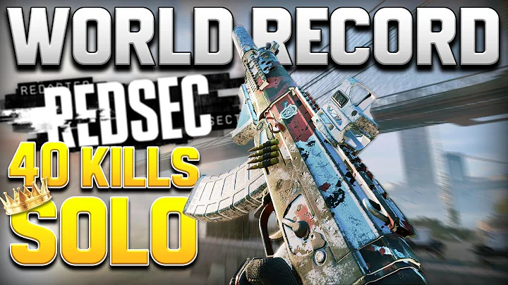 Battlefield REDSEC *WORLD RECORD* KILLS! (40 Kills Solo)