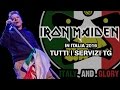 Iron Maiden in Italia 2016 - TUTTI SERVIZI TG