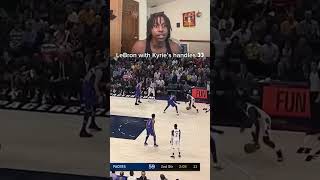 The closest player to LeBron James 🥶 #basketball #nba #dunk #lebronjames #hooper