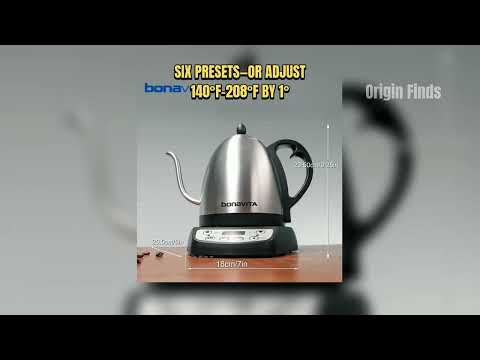 Bonavita Gooseneck Kettle Review: Is It Worth It for Coffee and Tea? video thumbnail