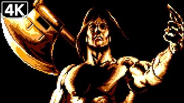 Golden Axe (Master System) Playthrough