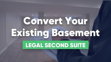Converting An Existing Basement Into A Legal Second Suite | A Beginner