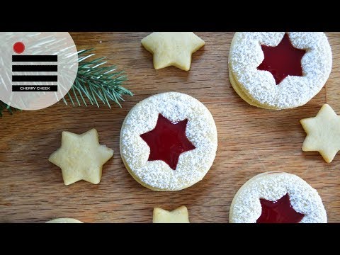 Punsch-Vanille-Plätzchen (ohne Alkohol!) | Spitzbuben Plätzchen Rezept. 