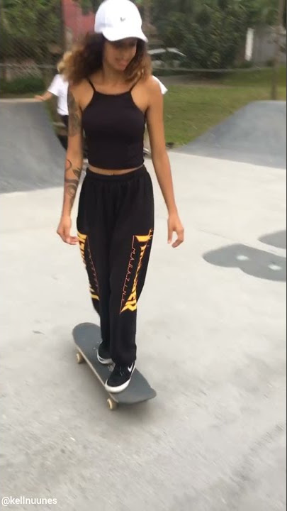 Too Beautiful Girl Skateboarder vol.32   #girls #female #skateboarding