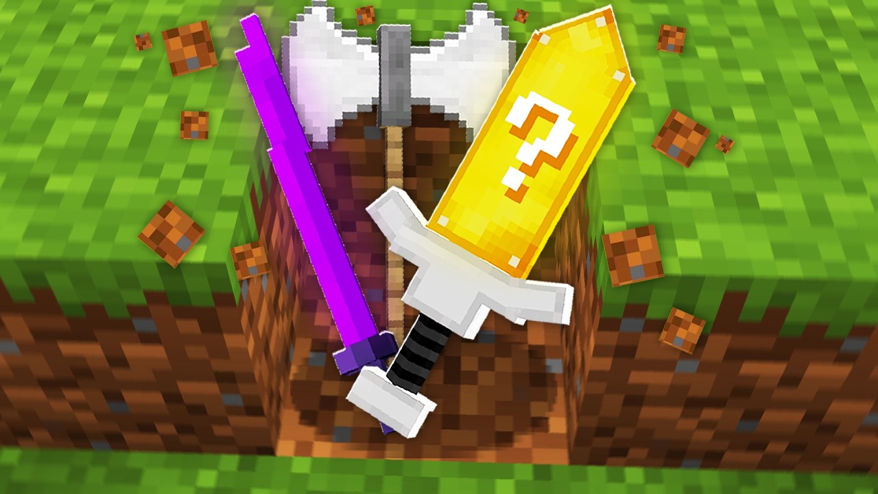 Minecraft, But Drops are 9,999% Random...