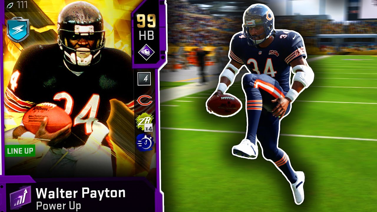 WALTER PAYTON IS THE NEW BEST RB IN THE GAME (293 Yards
