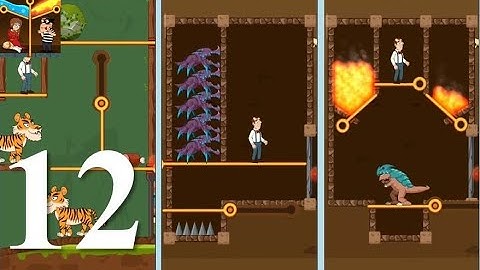 Pull the pin 2 pull him out - Gameplay Walkthrough Part 12 - Level 101-125 (iOS, Android)