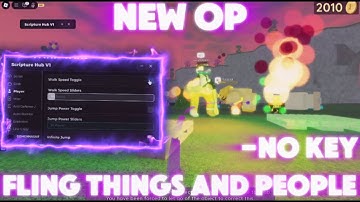 🔥 Fling Things And People Script Pastebin 2025 | Super Strength, Anti Grab, Speed & More! (NO KEY) 🔥