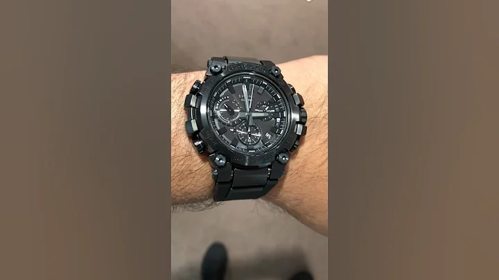 G-Shock MTG-B3000B-1AER with Dual Core Guard tech | #gshock #shorts #watch #casio