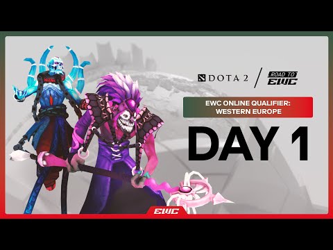 EWC Dota 2 Online Qualifier: Western Europe | Road to EWC 2025 | Day 1 - Stream A