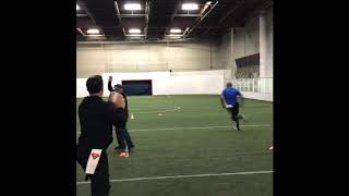 Shane Martinez QB Arena football training 2019