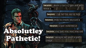 EXPOSING A SALTY SUBTLE CHEATER! | Dead By Daylight