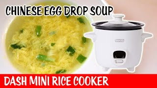 Chinese Egg Drop Soup  Dash Mini Rice Cooker