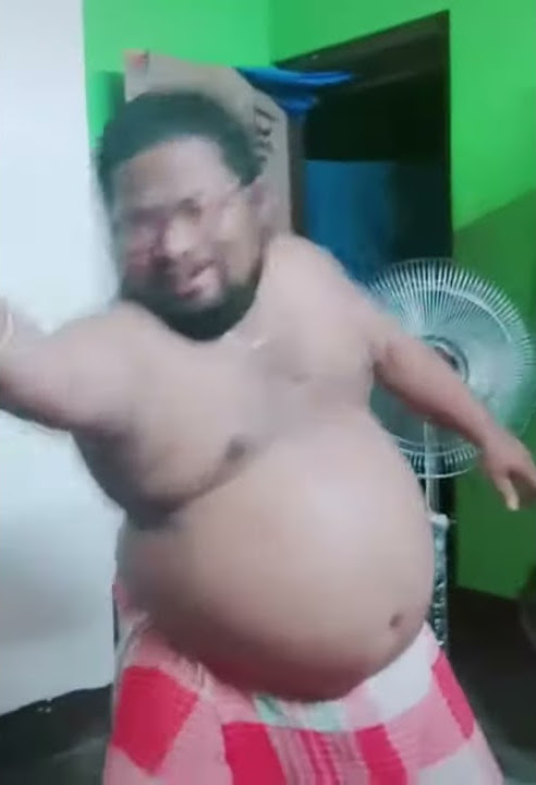 Story wa pria gendut goyang  tik tok