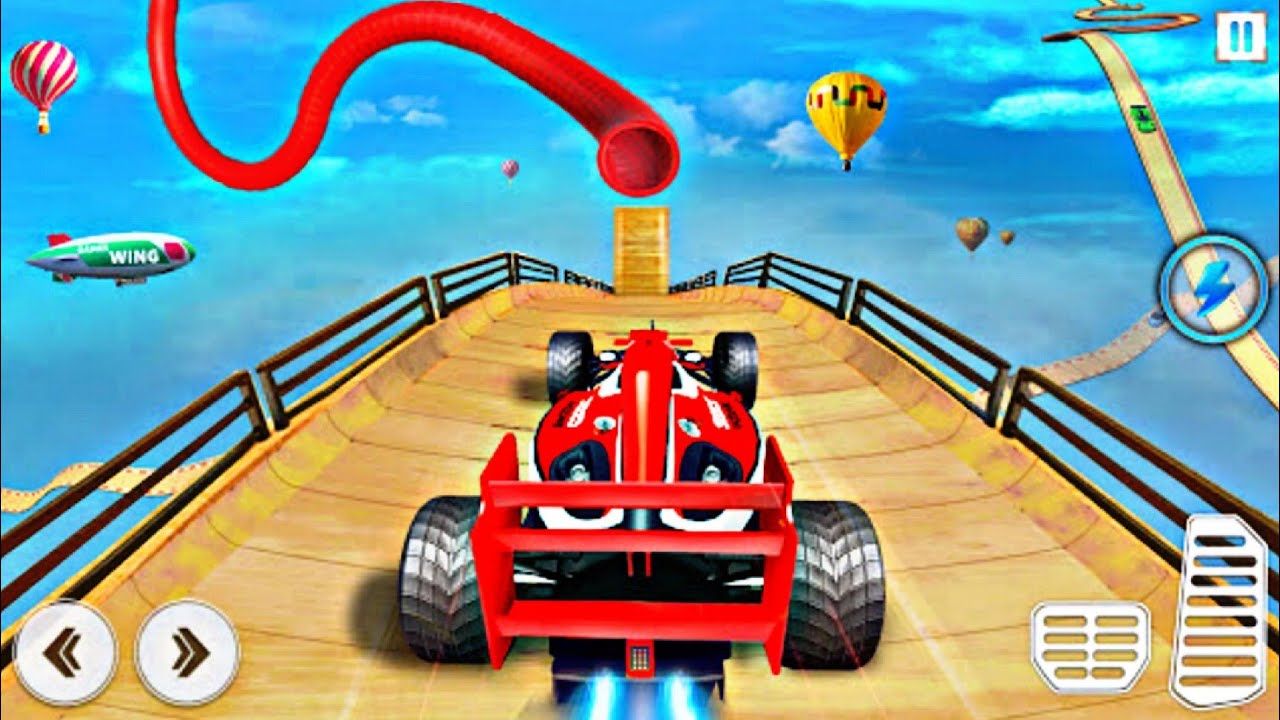 F1 Formula Car mega Ramp GT Car Racing Gameplay impossible Driving ...