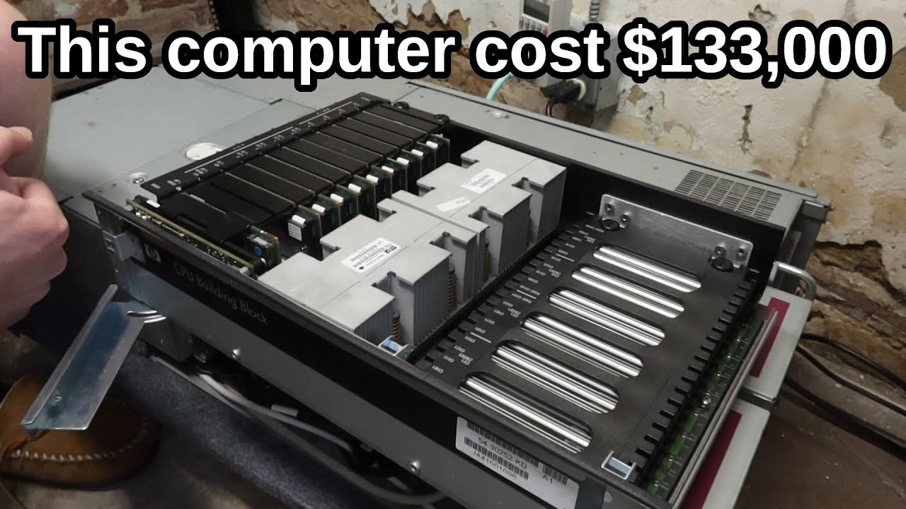 Inside an HP AlphaServer ES47 - YouTube