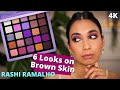 Best Purple Eyeshadow Palette For Brown Skin | ABH x Norvina Vol 5 Looks & Review