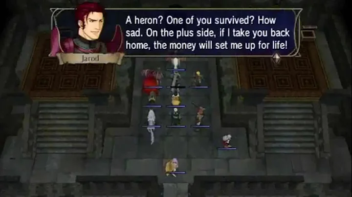 Fire Emblem Radiant Dawn Rafiel Kills Jarod