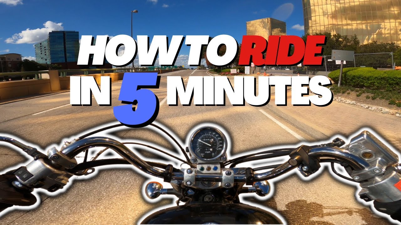 How to Ride a Motorcycle for BEGINNERS (Straight to the Point) YouTube