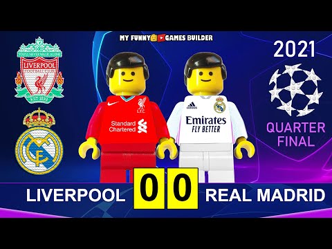 Liverpool vs Real Madrid 0-0 (1-3) • Champions League 2021 • All Goals Full Highlights Lego Football