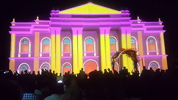 Mysuru Dasara Festival 2017 3D Mapping Show- Video1