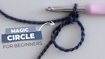 The EASIEST Way to Crochet the Magic Circle (SLOW Step-by-Step)