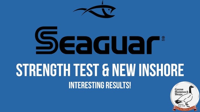 Berkley Vanish vs Seaguar Blue Label Knot Strength Test 