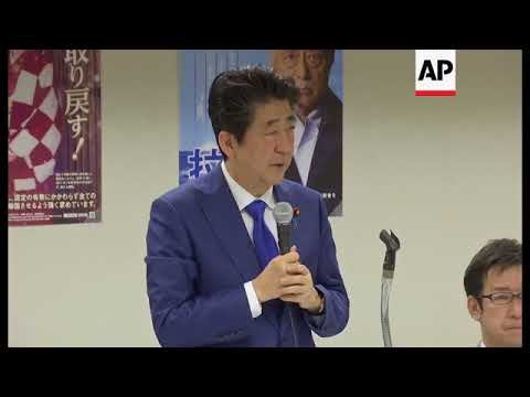 Abe meets with families of NKorea abductees; calls for immediate release