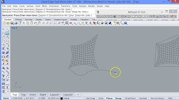 MPanel fix mesh edges in rhino