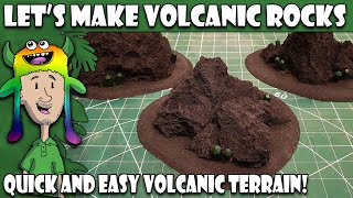 Let&#39;s Make - Volcanic Rocks (Volcanic Terrain Series)