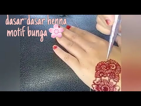 Motif henna untuk pemula henna simple YouTube Motif henna untuk pemula henna simple YouTube