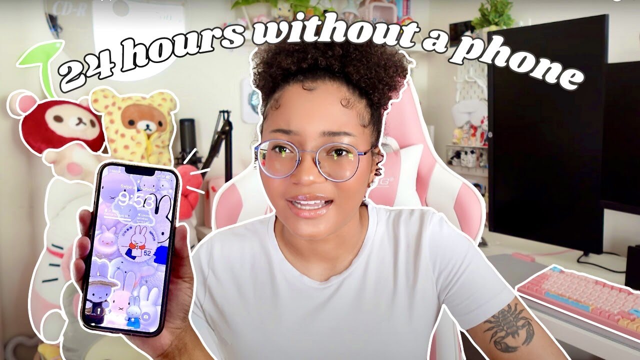 24 hours without my phone - YouTube