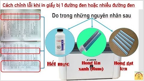 Cách chỉnh máy in khi bị lỗi sai lề