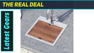 Ruvati 15 x 15 inch Workstation Bar Prep Sink The Ultimate Tiny Home Upgrade