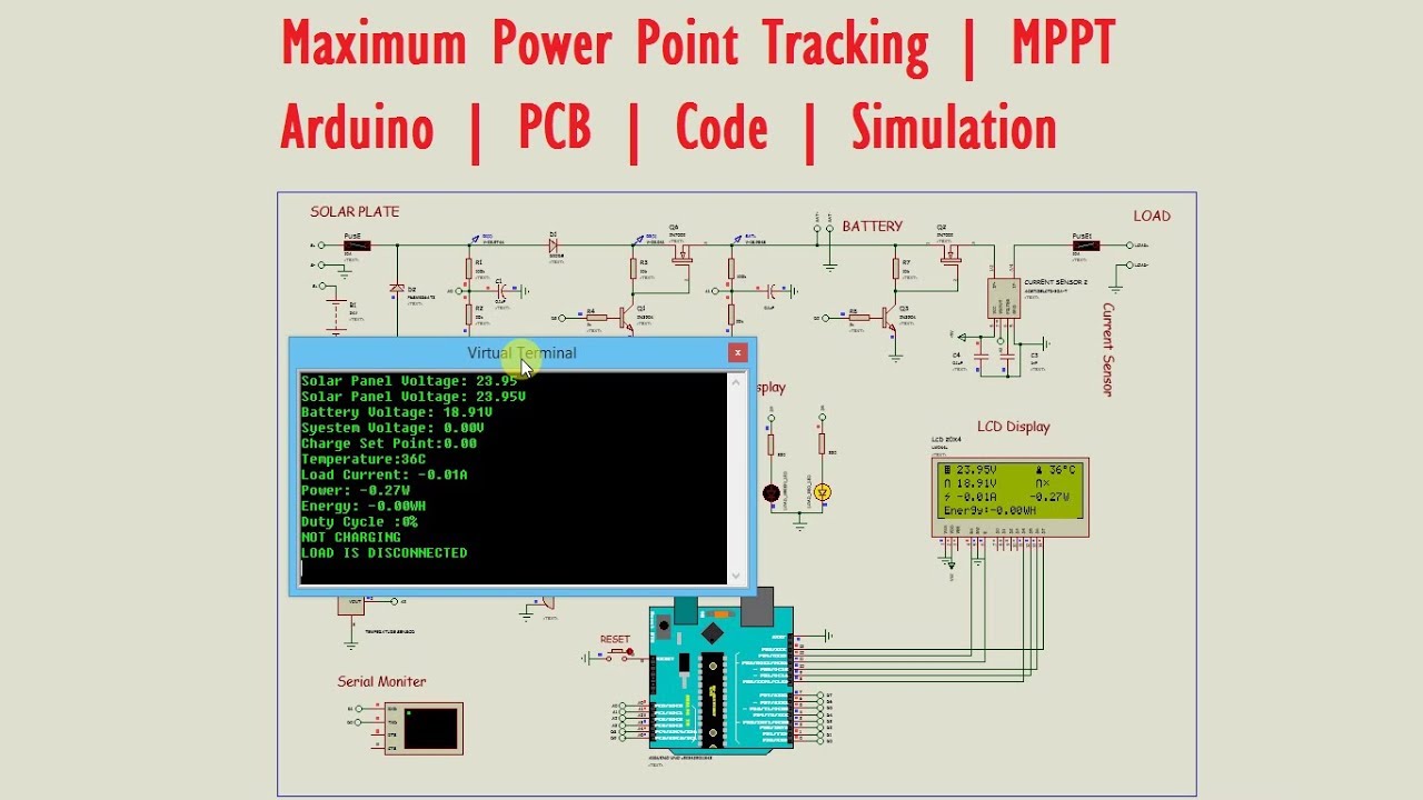 Maximum Power Point Tracking | MPPT | Arduino | PCB | Code | Simulation ...