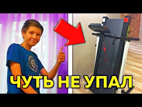 БЕГАЮ НА БЕГОВОЙ ДОРОЖКЕ T-155 :D