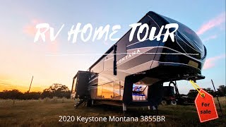 RV Home TOUR2020 Keystone Montana 3855 BRLegacy Package & COMPLETE offgrid solar setup FOR SALE