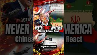 “Never Trust America” — Chinese Netizens React to U.S.–Iran Talks