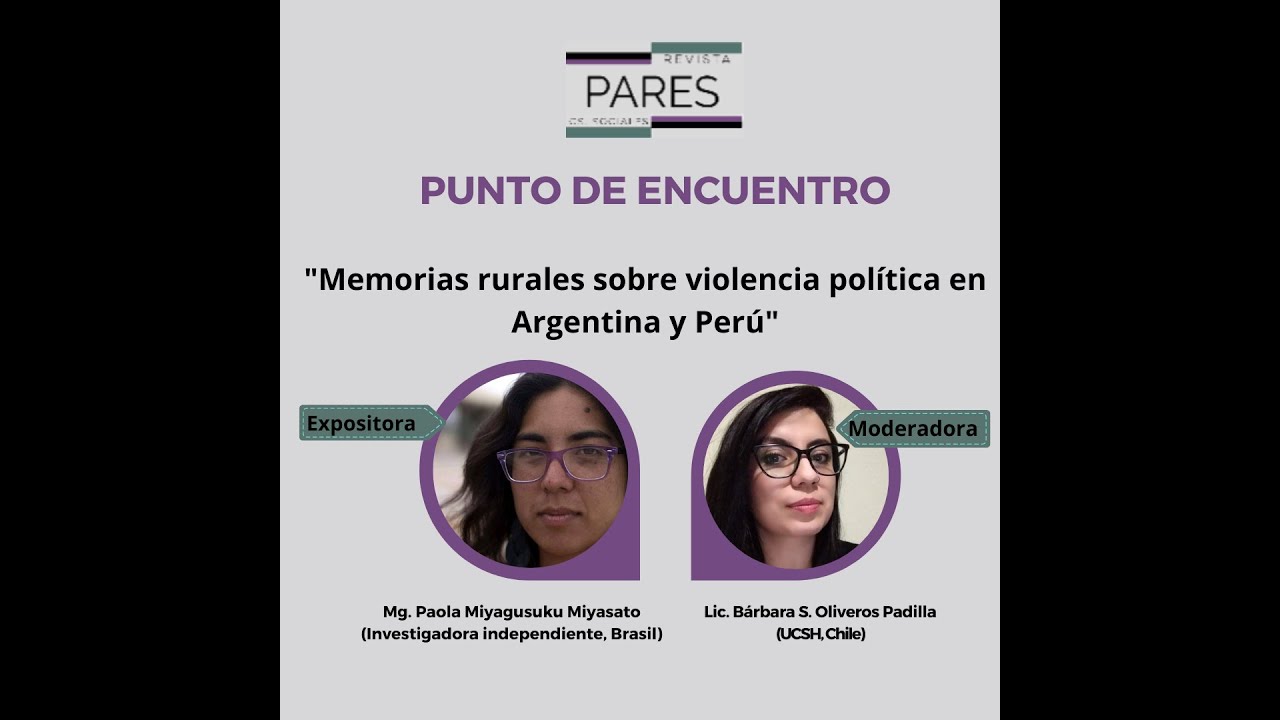 "Memorias rurales sobre violencia política en Argentina y Perú"