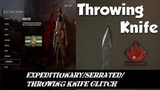 COD WW2 Expeditionary/Serrated/Throwing Knife Glitch|PLEASE FIX!