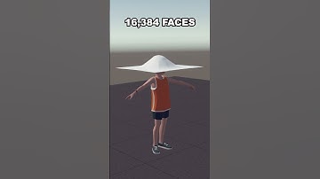 Rec Room Cloth Simulation vs 524,288 Faces #shorts