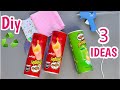 3 Nuevas Manualidades con Latas de Papas - Ideias geniais com reciclagem - Ideas Útiles 2021 #Diy