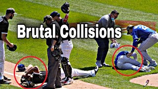MLB | Brutal Collisions Compilation