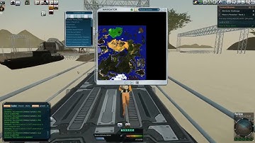 Mining run on Planet Cyrene, Entropia Universe using  Ziplex Z20 Seeker Unamped