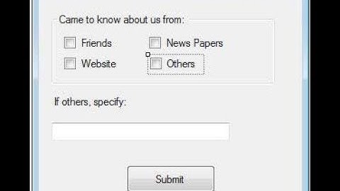CHECKBOX USE IN VISUAL STUDIO 2019 |  2020  |  LATEST | VB.NET