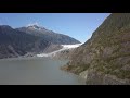 Mendenhall Glacier, Juneau, Alaska  9.10.19 Drone View